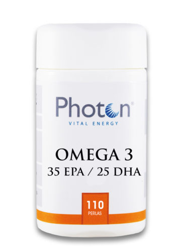 Omega 3 photon 35/25 EPA/DHA en perlas para colesterol y triglicéridos